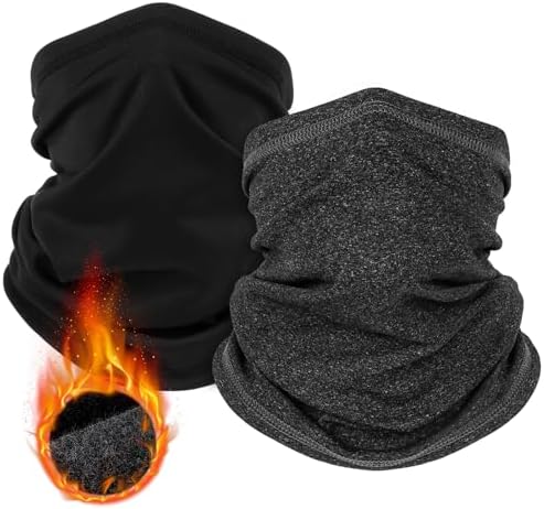Carhartt Force Stretch Fleece Neck Gaiter, Black, One Size at